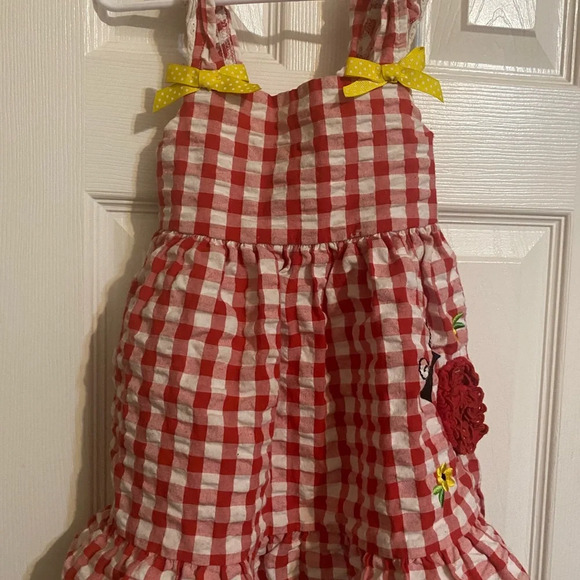 Goodlad Gingham Ladybug Dress - Picture 2 of 9